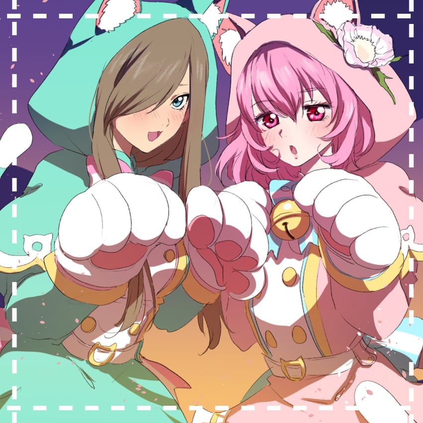 tear grants and misella (tales of and 2 more) drawn by tusia