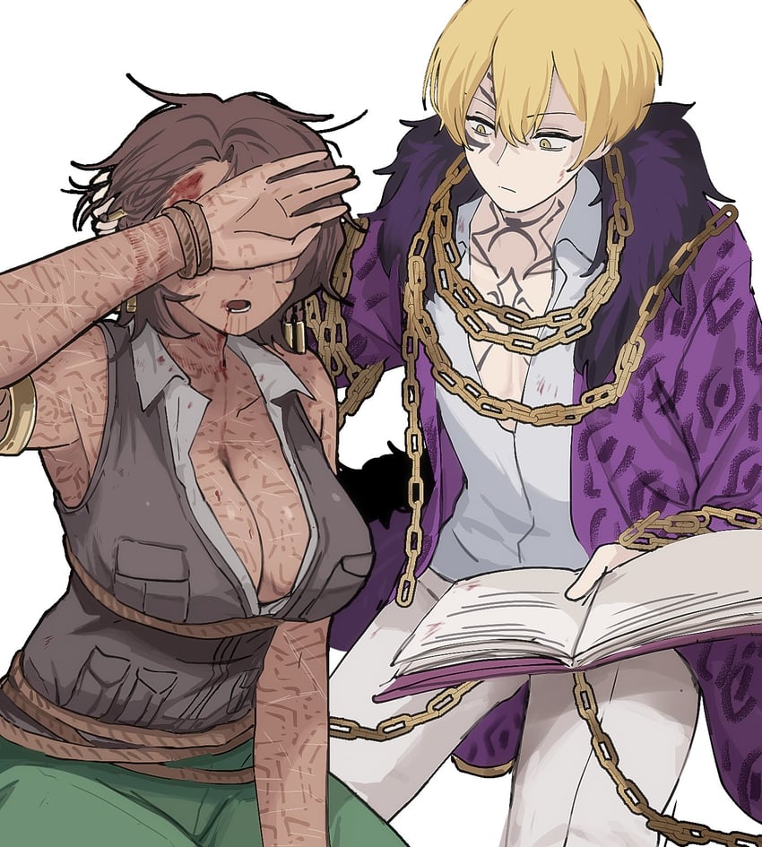 sinclair and heathcliff (project moon and 1 more) drawn by ngancurindunia