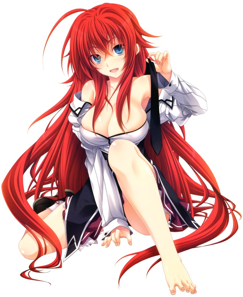 rias gremory (high school dxd) drawn by miyama-zero