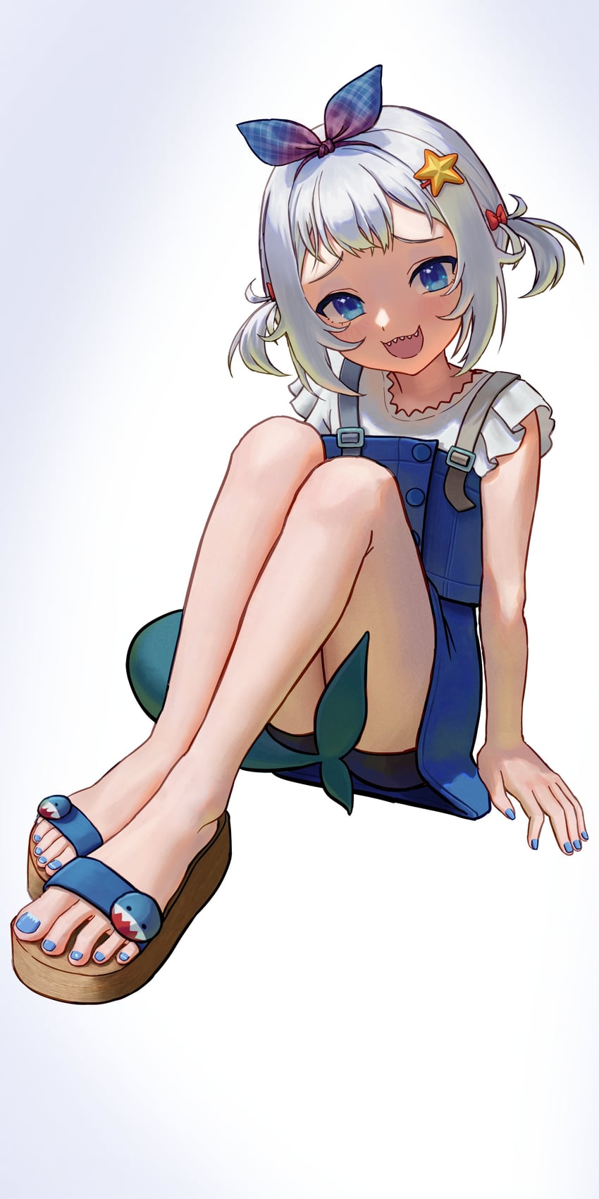 gawr gura (hololive and 1 more) drawn by jedd_(jeddisorange)