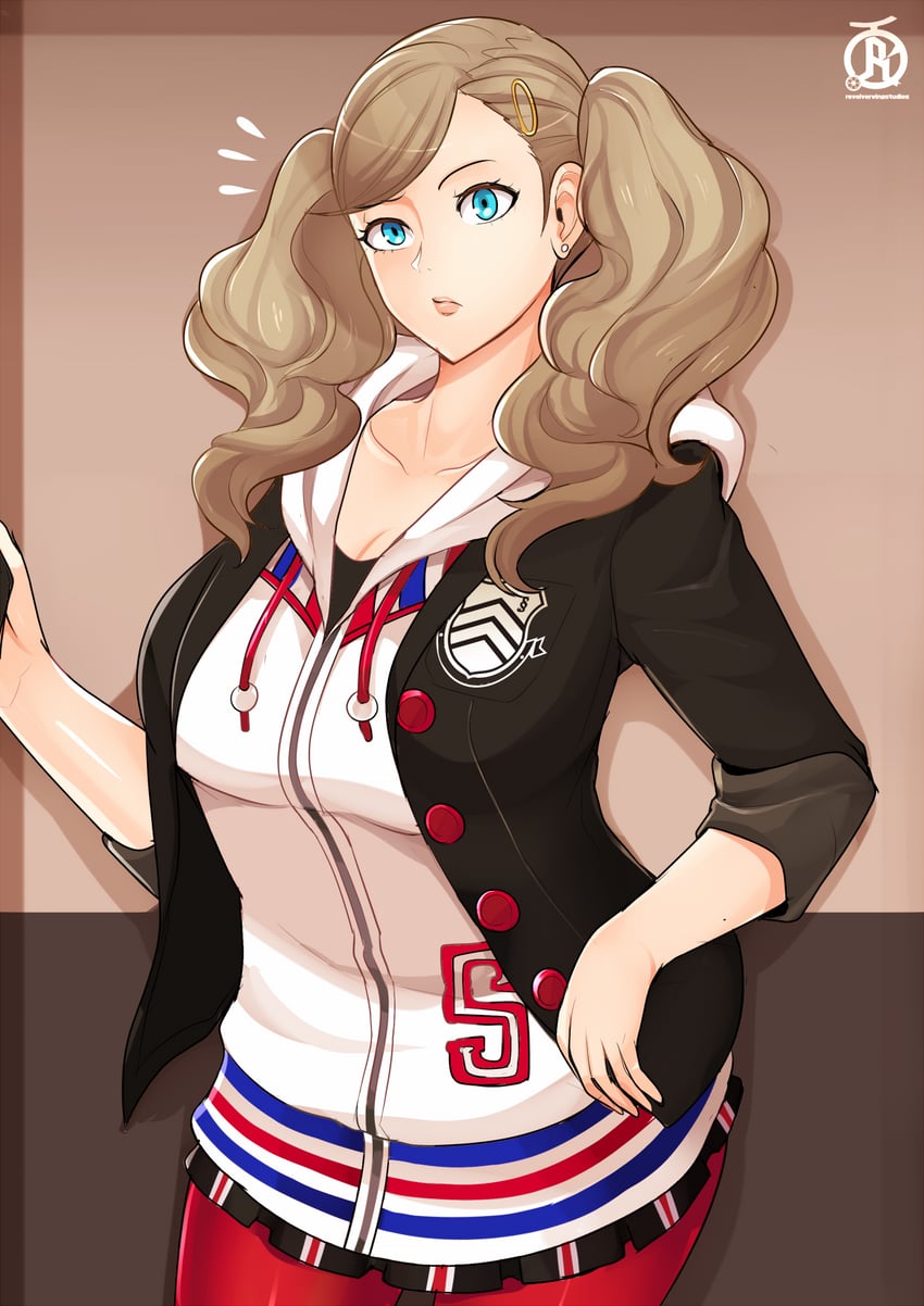 takamaki anne (persona and 1 more) drawn by revolverwing