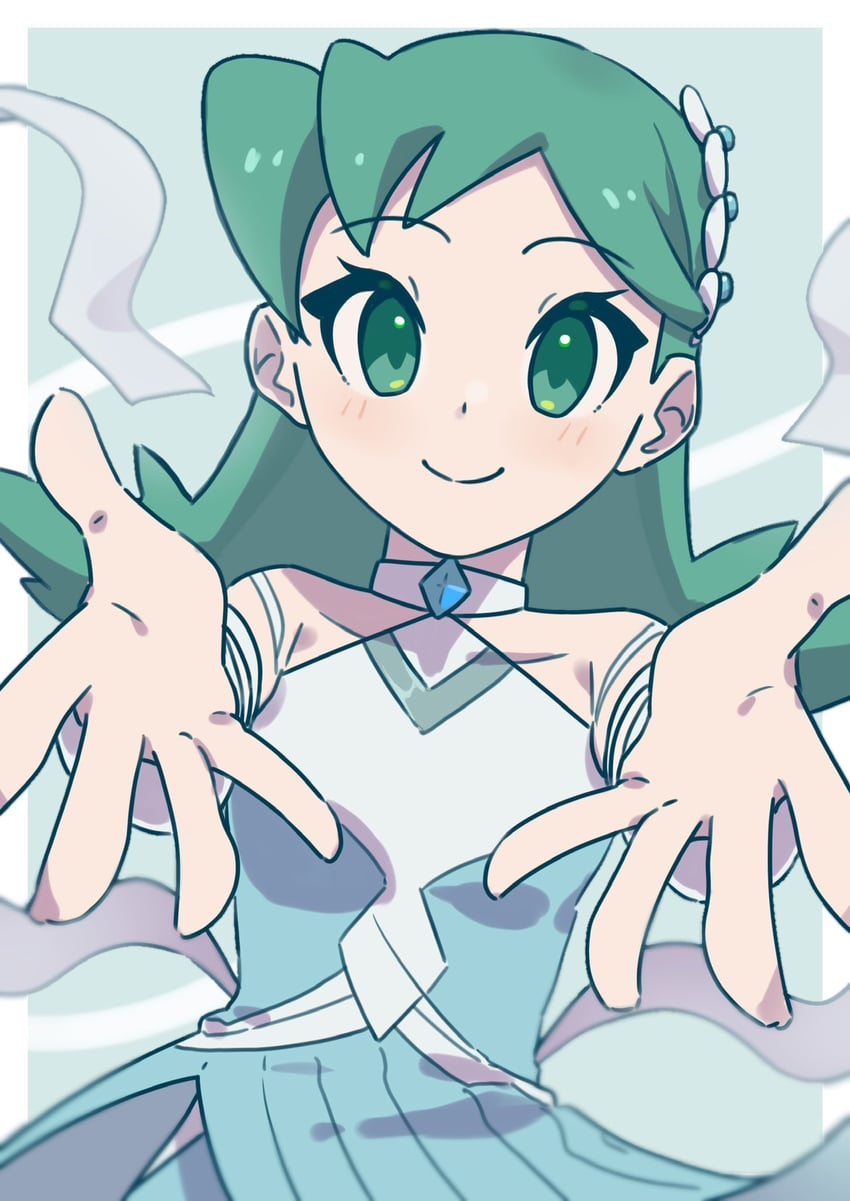 kris (pokemon and 1 more) drawn by omochi_(omotimotittona3)