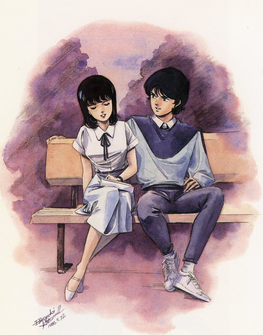 kamille bidan and fa yuiry (gundam and 1 more) drawn by kitazume_hiroyuki