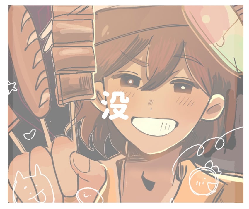 kel, hector, and orange joe (omori) drawn by gimu108