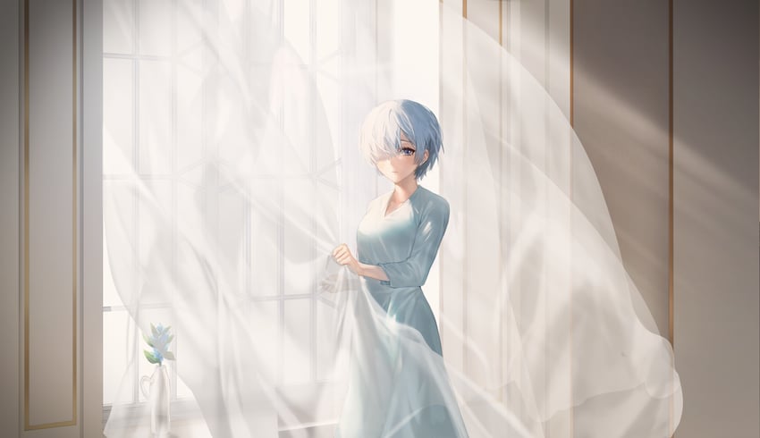 rem (re:zero kara hajimeru isekai seikatsu) drawn by sowb