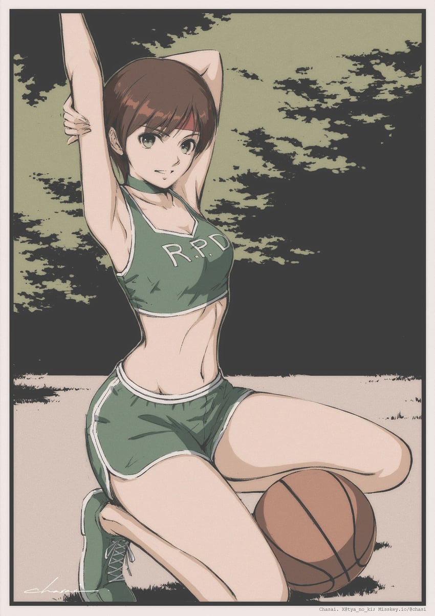 rebecca chambers (resident evil and 1 more) drawn by tyanoki