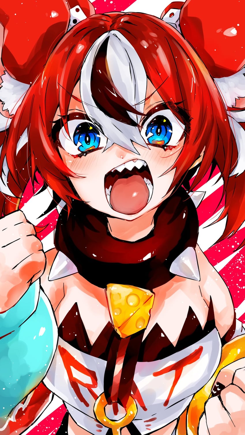hakos baelz (hololive and 1 more) drawn by nez_n