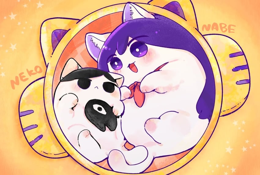 omori, mari, and something (omori) drawn by mapa_(wqgrkt_krbko)