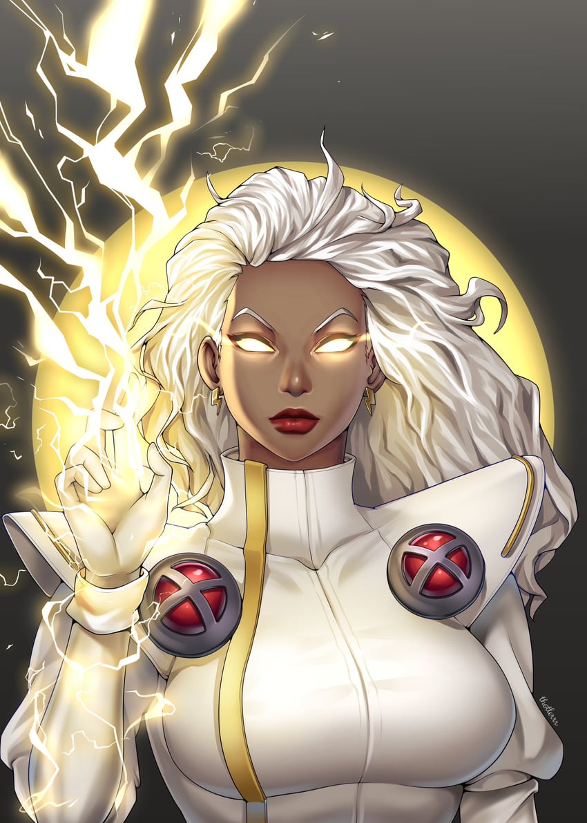 storm (marvel and 2 more) drawn by tre_artz