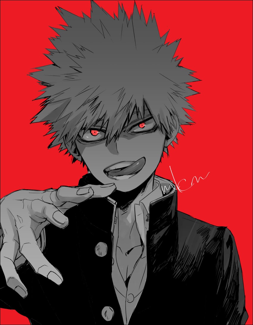 bakugou katsuki (boku no hero academia) drawn by mkm_(mkm_storage)