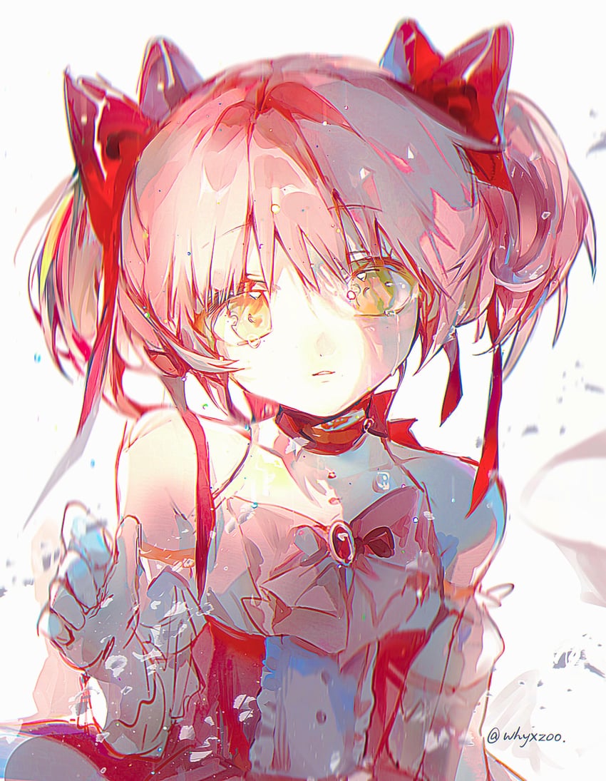 kaname madoka (mahou shoujo madoka magica and 1 more) drawn by matchazi