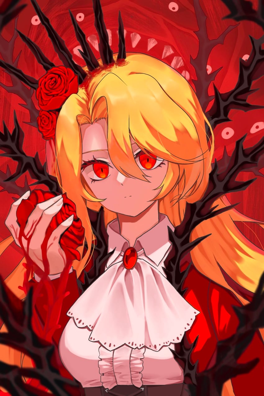 don quixote and four-hundred roses (project moon and 1 more) drawn by ttosin2
