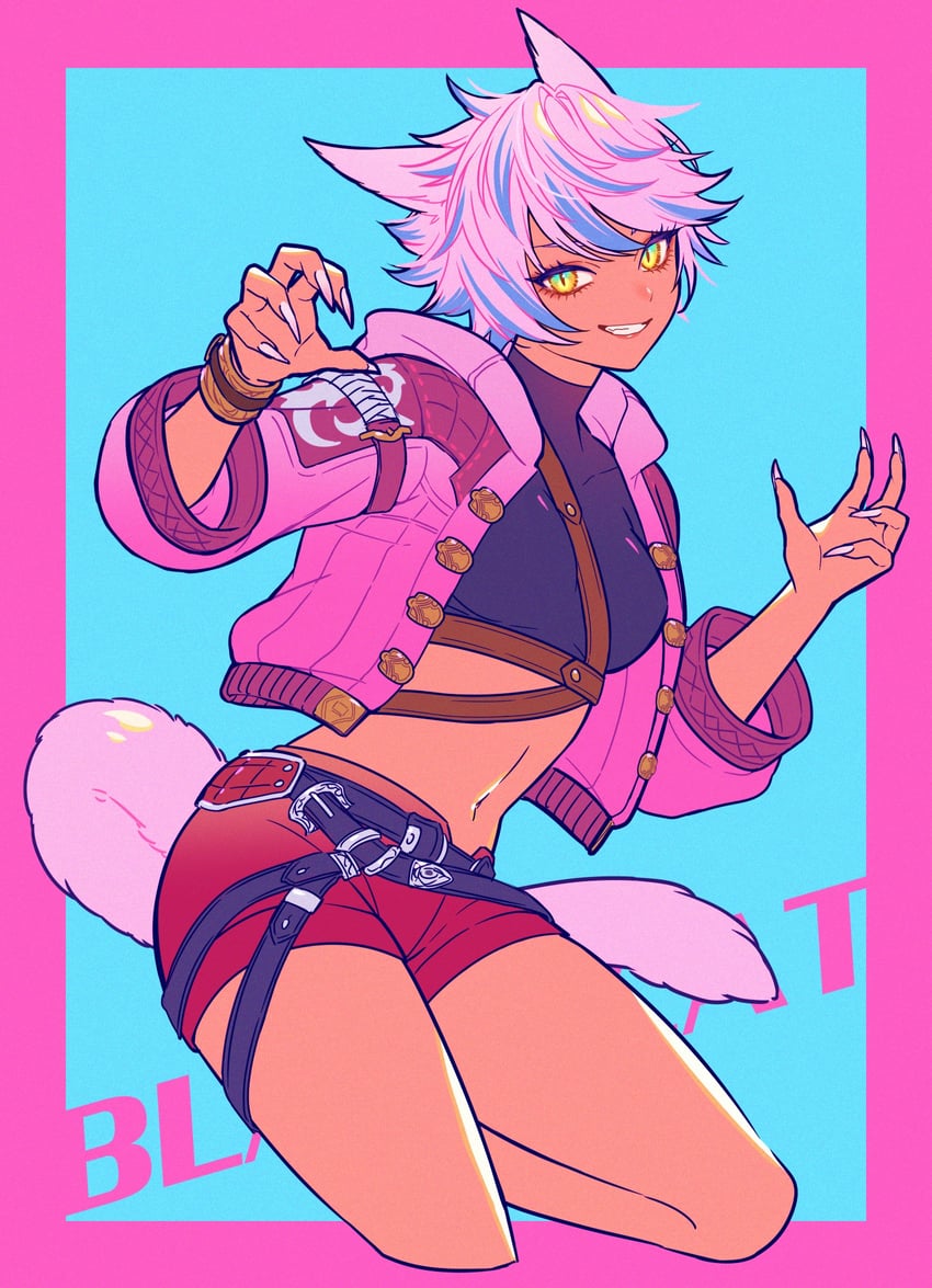 yaana (final fantasy and 1 more) drawn by nemtaiway
