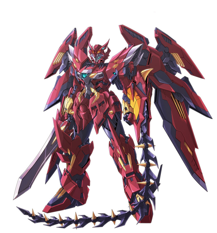 gundam epyon and knight epyon (gundam and 1 more) drawn by takamaru_(taka1220)