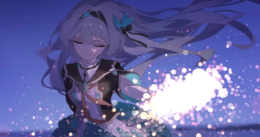 firefly (honkai and 1 more) drawn by riai_kurumi