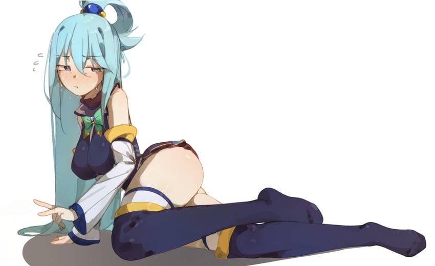 aqua (kono subarashii sekai ni shukufuku wo!) drawn by deko_morii