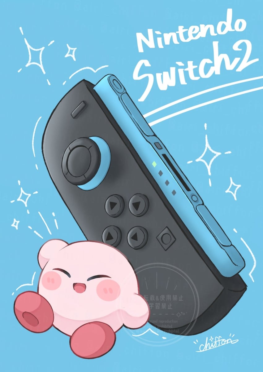kirby (kirby and 1 more) drawn by airi_chiffon
