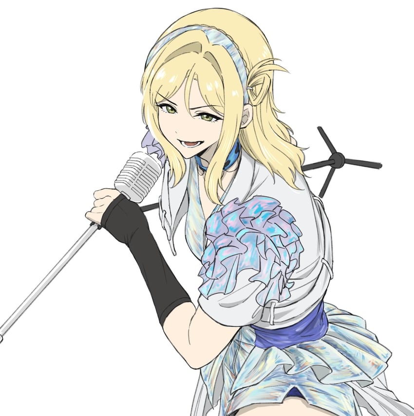 ohara mari (love live! and 1 more) drawn by yakult1124