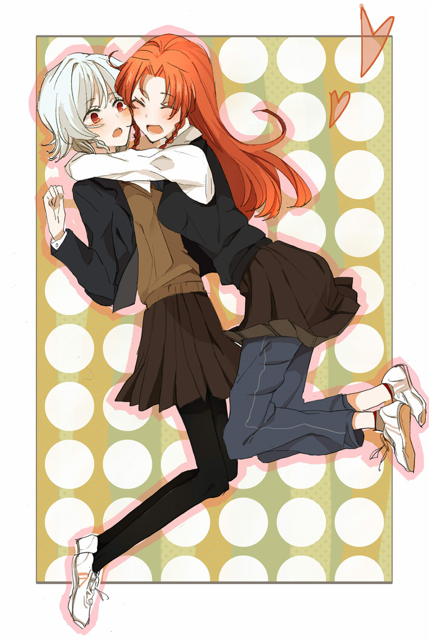izayoi sakuya and hong meiling (touhou) drawn by mochino_(yumeura_fuumi)
