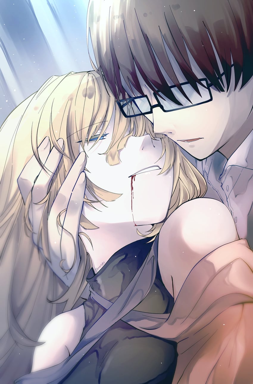 hiyama kiyoteru, elluka chirclatia, and kiril clockworker (vocaloid and 5 more) drawn by tomari_drew