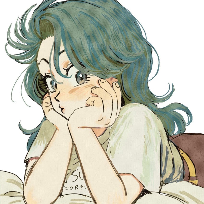 bulma (dragon ball and 1 more) drawn by bochi_de396
