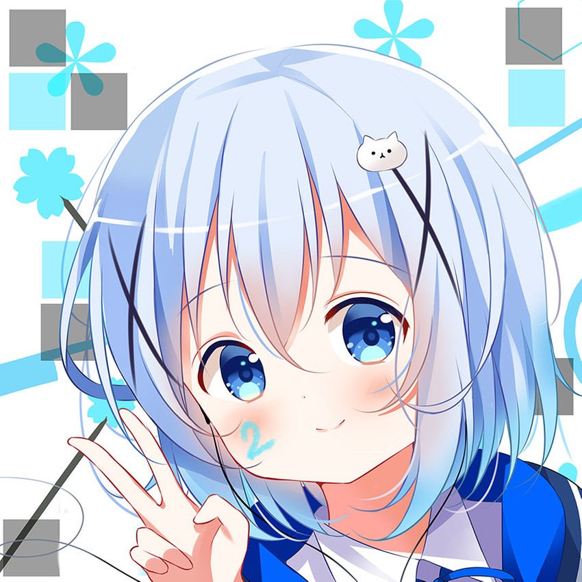 kafuu chino and tippy (gochuumon wa usagi desu ka? and 1 more) drawn by deyui