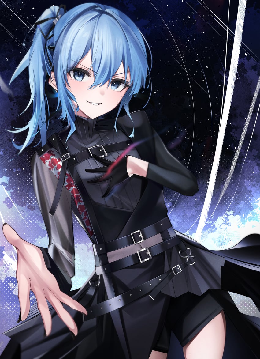 hoshimachi suisei (hololive) drawn by simoxia