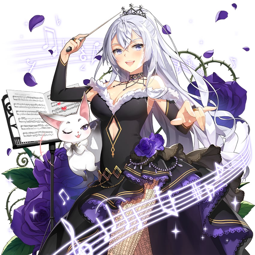 roselia violet (uchi no hime-sama ga ichiban kawaii) drawn by salt_(salty)