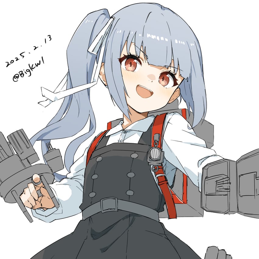 kasumi and kasumi kai ni (kantai collection) drawn by bigkwl