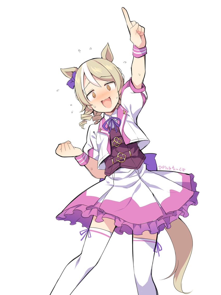 special week and morikubo nono (idolmaster and 2 more) drawn by uccow