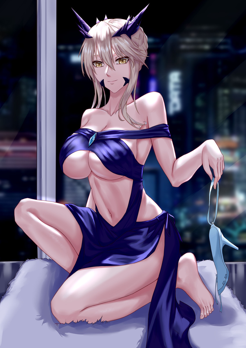 artoria pendragon (fate and 1 more) drawn by freed_turing