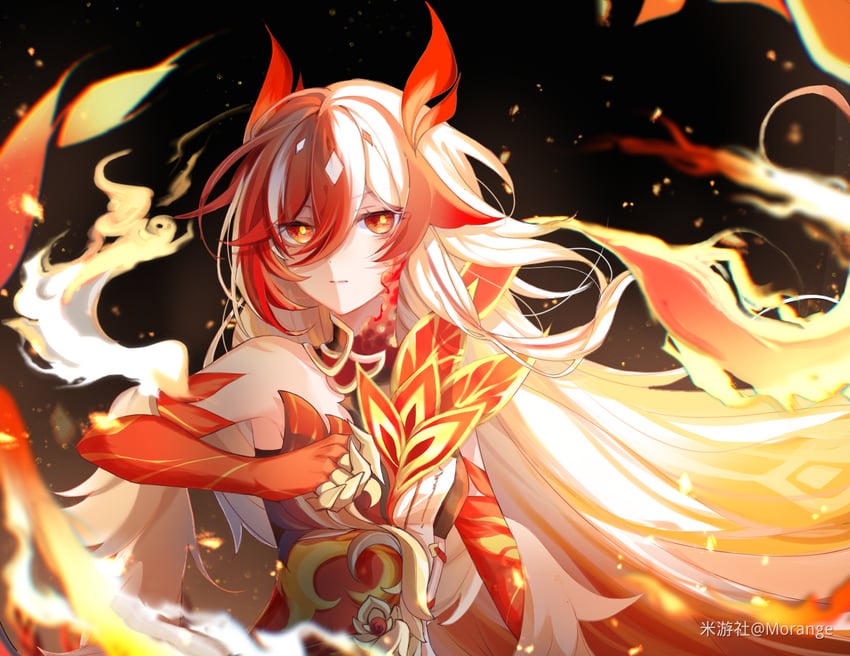 fu hua (honkai and 1 more) drawn by mangzhi_yaoyao