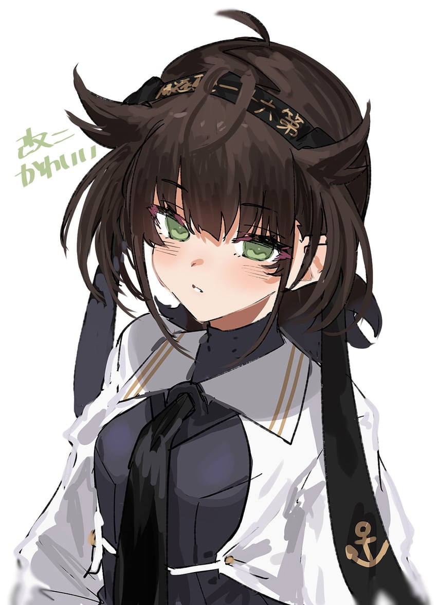 hatsuzuki and hatsuzuki kai ni (kantai collection) drawn by aogisa