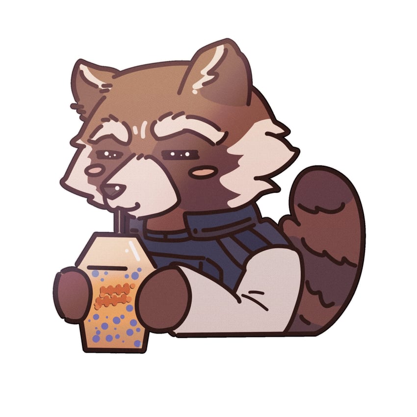 rocket raccoon (marvel and 3 more) drawn by wuya12373004