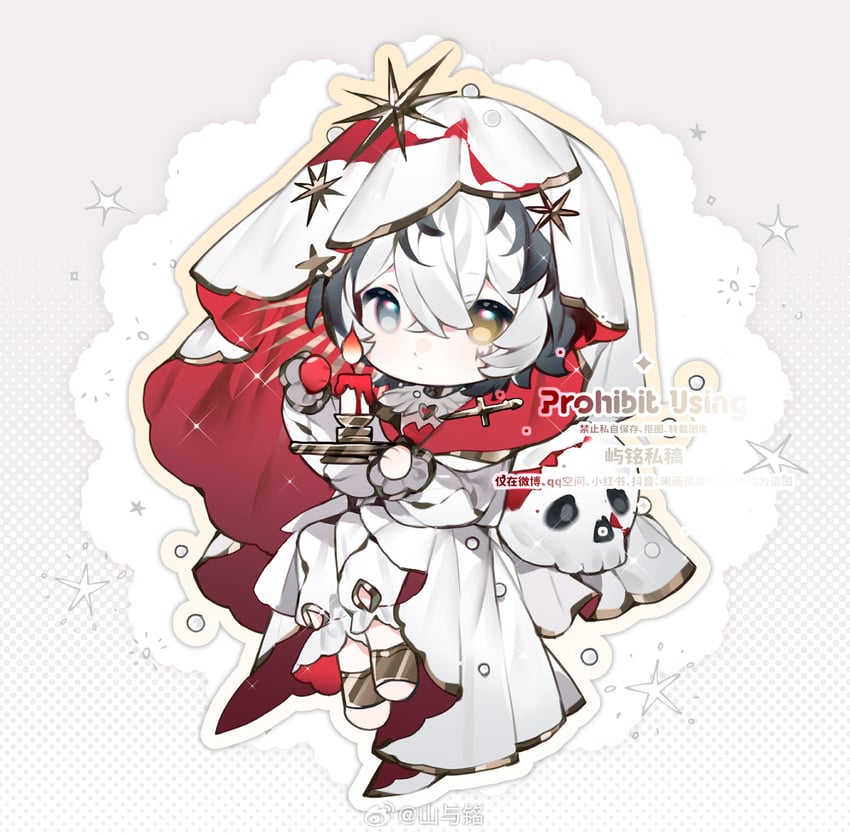 warrior of light and murrtecys ansuz (original and 2 more) drawn by shanyu_ming