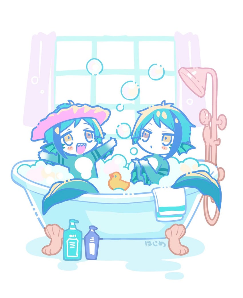 floyd leech and jade leech (twisted wonderland) drawn by nkgph6jv0omfbwq