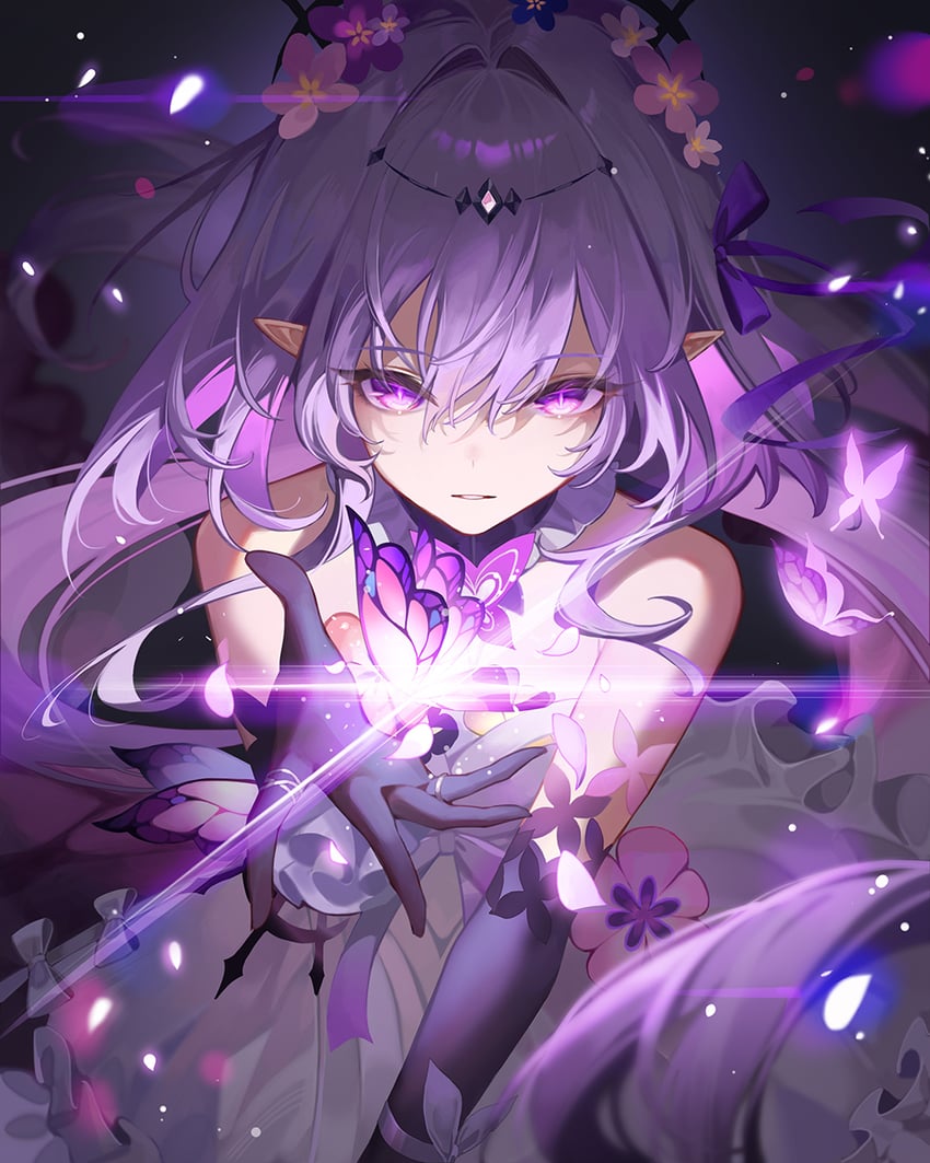 castorice (honkai and 1 more) drawn by chyoel