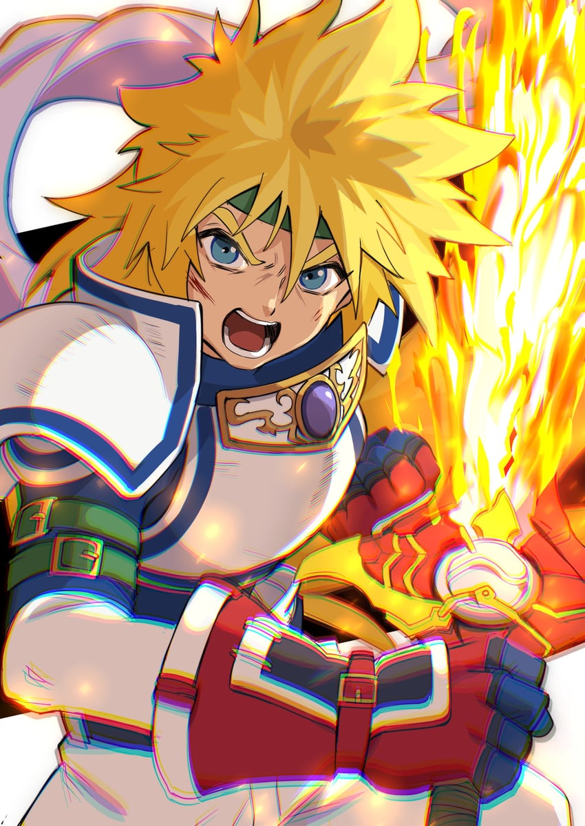 stahn aileron (tales of and 1 more) drawn by amidatto
