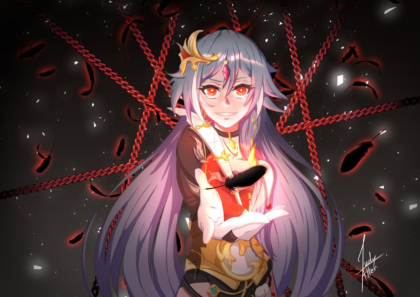 herrscher of sentience (honkai and 1 more) drawn by judy_alter