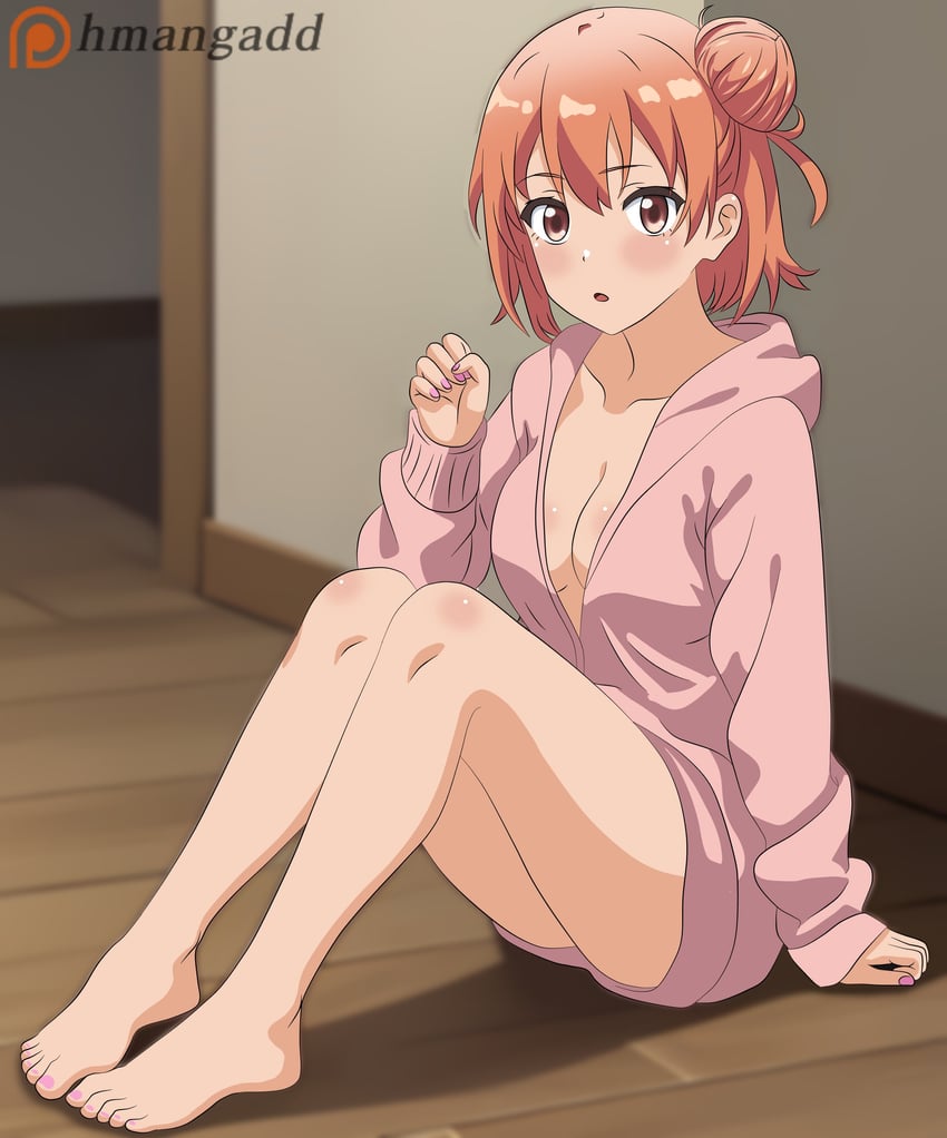 yuigahama yui (yahari ore no seishun lovecome wa machigatteiru.) drawn by hmangadd