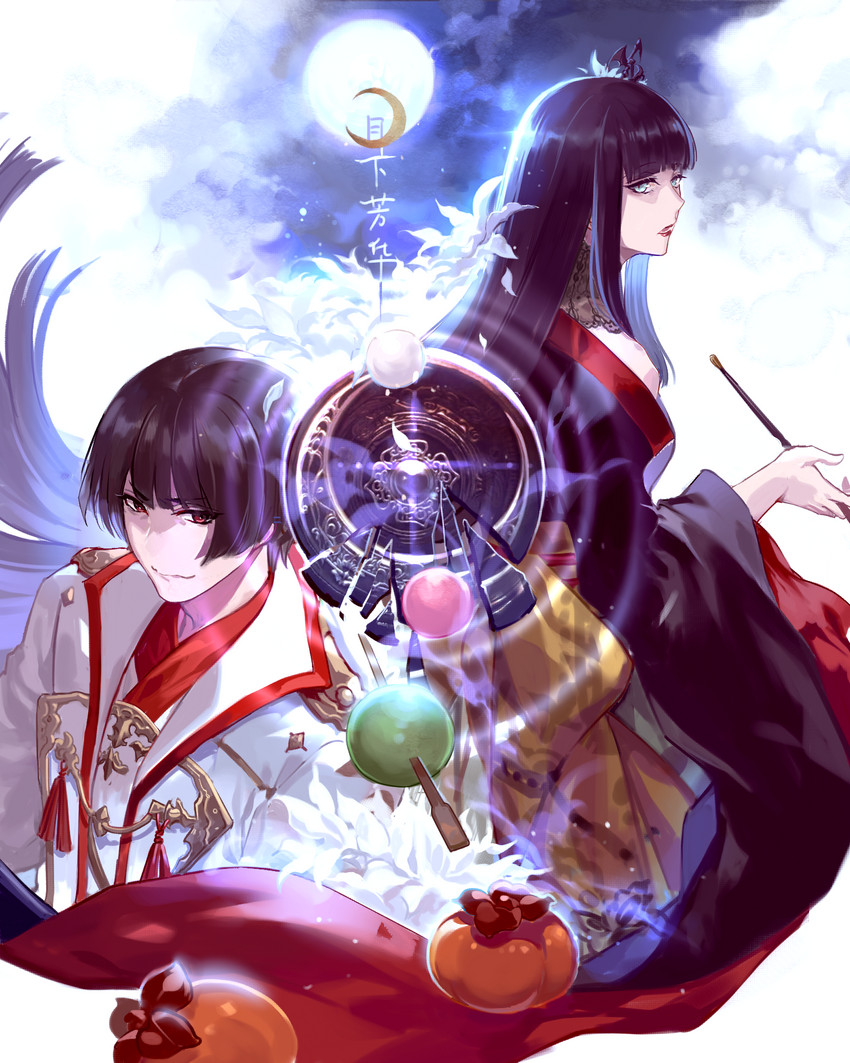 yotsuyu goe brutus and asahi sas brutus (final fantasy and 1 more) drawn by nevakuma_(fanfanas)