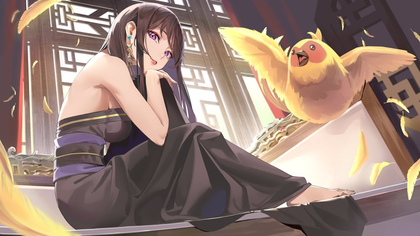 liu shouxue and xinxin (koukyuu no karasu) drawn by jliaan