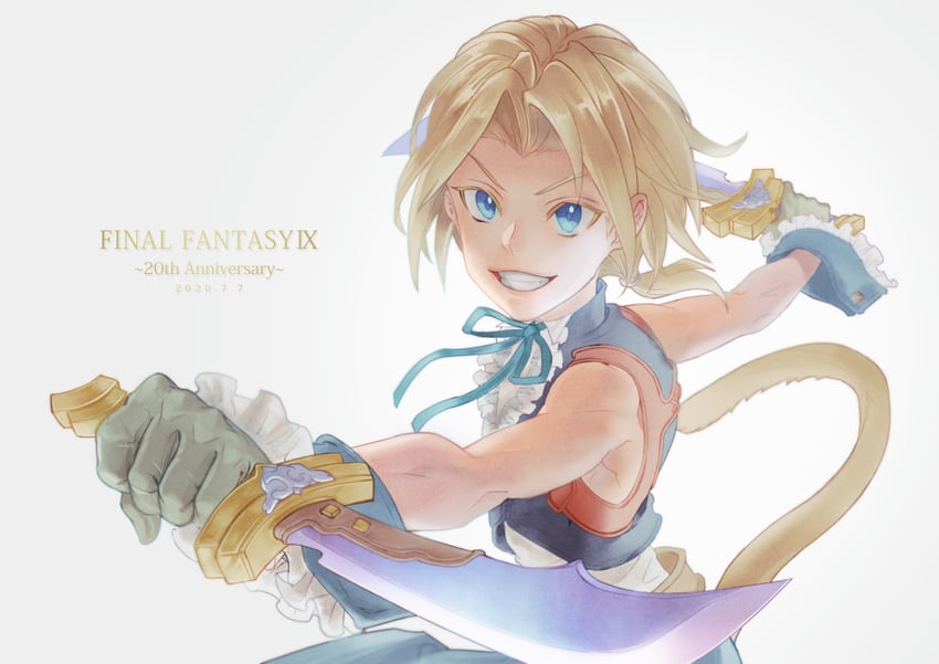 zidane tribal (final fantasy and 1 more) drawn by 1kawa_02