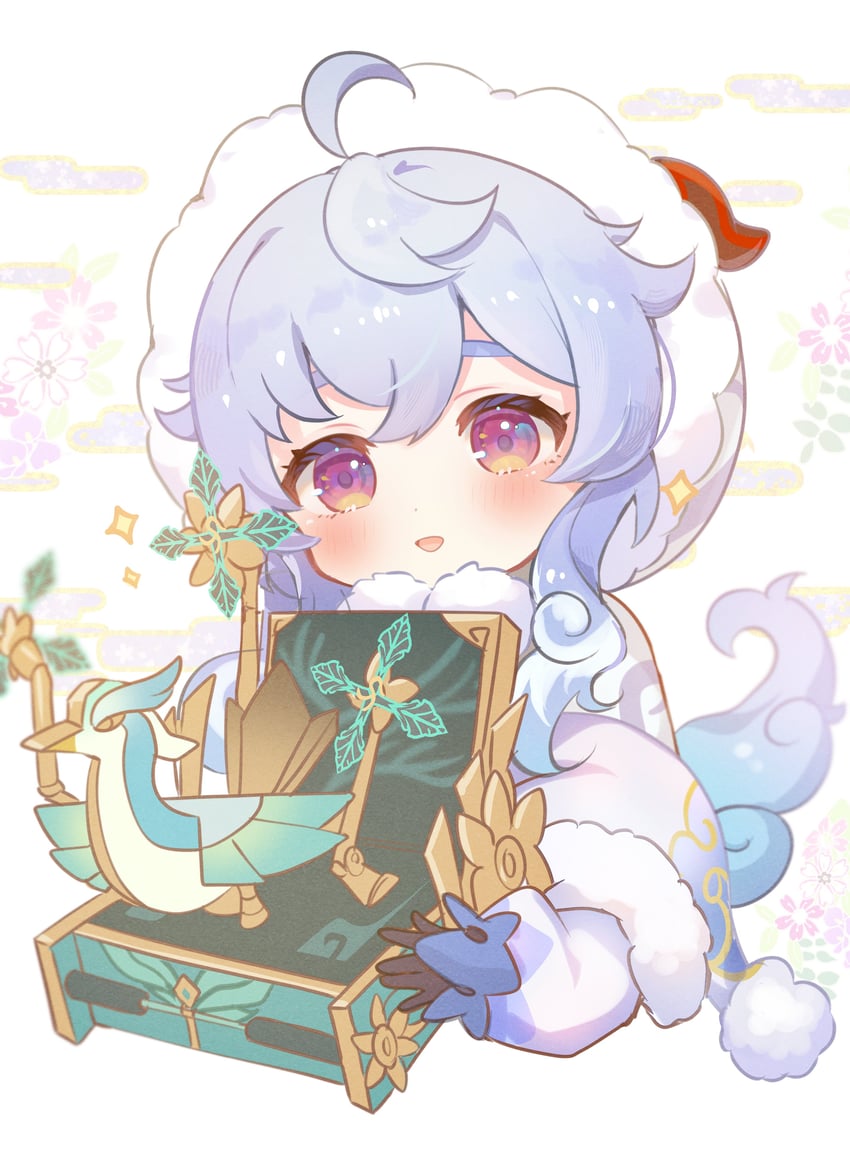 ganyu, xianyun, and cloud retainer (genshin impact) drawn by umishima_rinta
