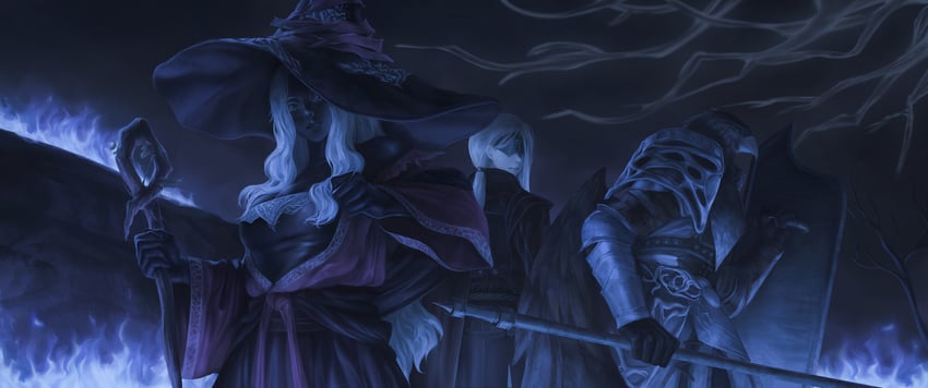 recluse, duchess, and guardian (elden ring and 1 more) drawn by x37tc