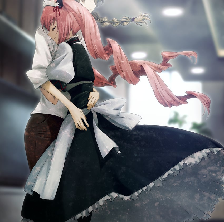 amane suzuha and akiha rumiho (steins;gate and 1 more) drawn by huke