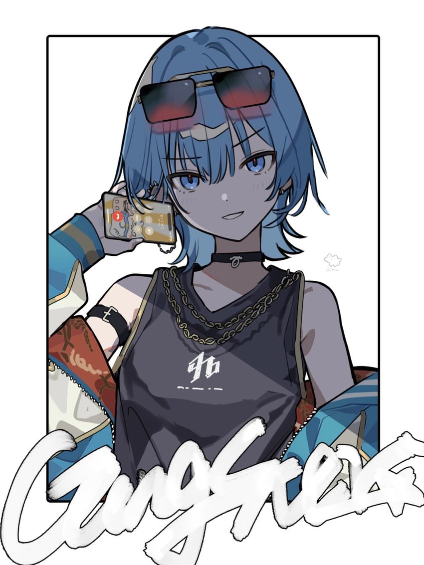 hoshimachi suisei (hololive and 1 more) drawn by tai_inukai