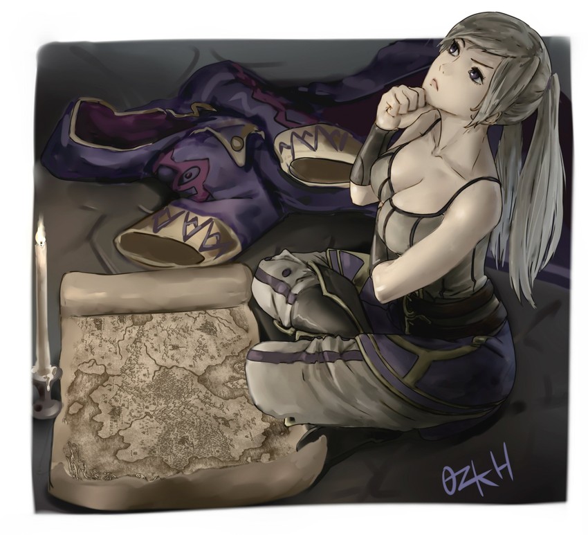 female robin (fire emblem and 1 more) drawn by ozkh