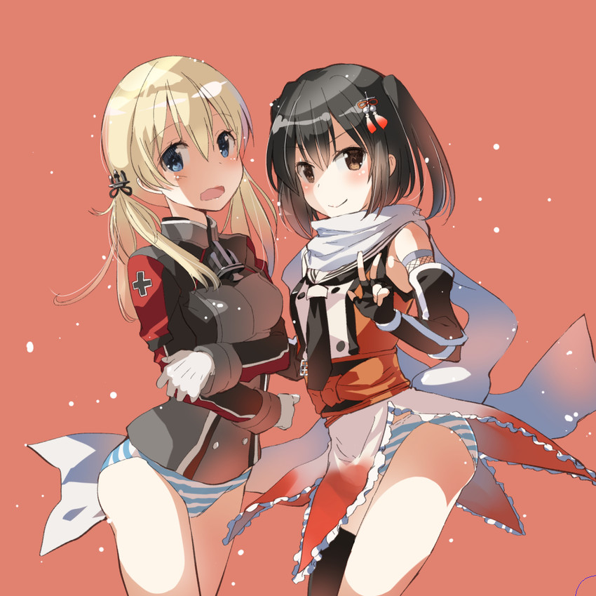prinz eugen, sendai, and sendai kai ni (kantai collection) drawn by naruse_chisato