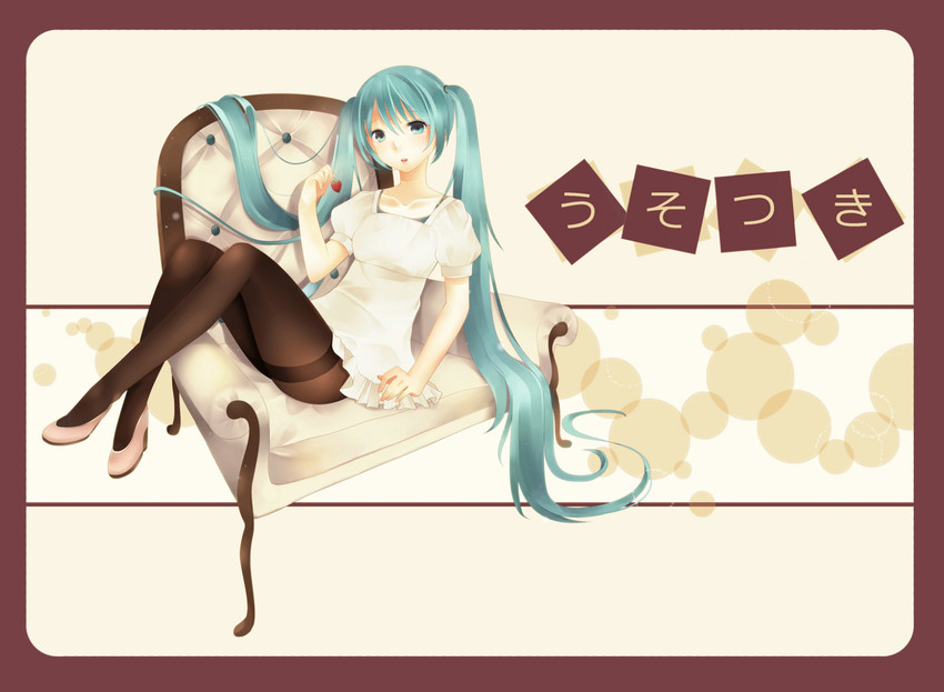 hatsune miku (vocaloid) drawn by matsuwosan